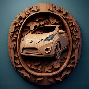 3D модель Nissan LEAF (STL)